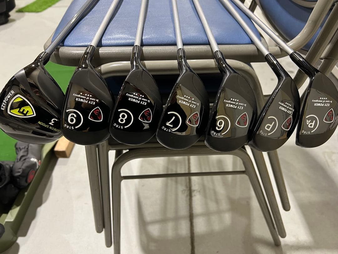 IWATAYA シニアゴルフ研究所 EZY POWER7本セット