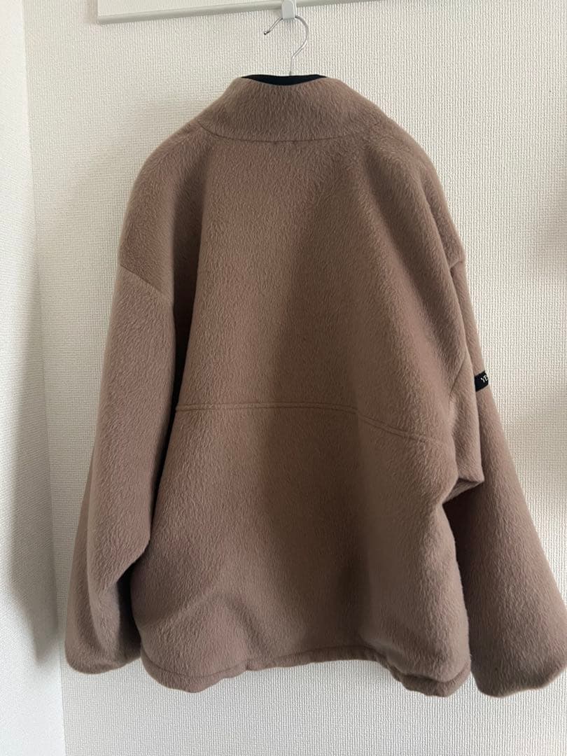 yenn SHAGGY HALF ZIP JK シャギーハーフジップジャケット