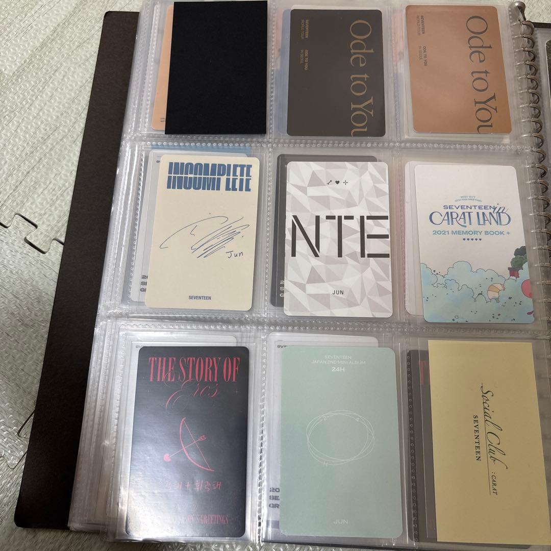 seventeen ジュン　DVD トレカ　特典