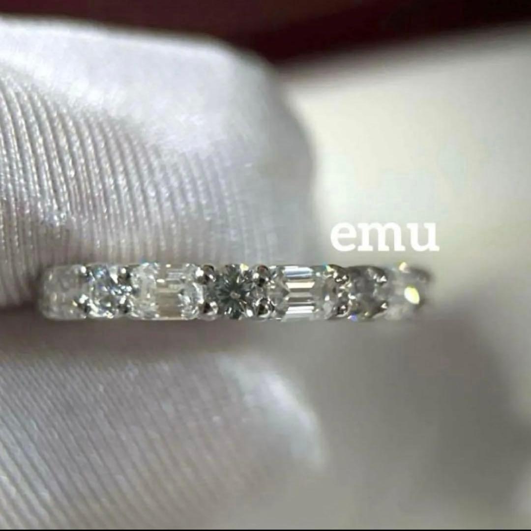 最高級モアサナイト / リング3点，お纏め