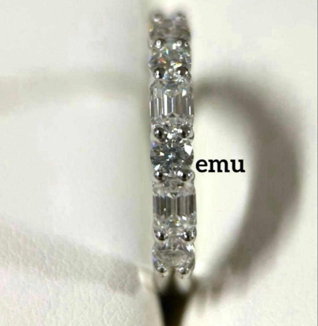 最高級モアサナイト / リング3点，お纏め