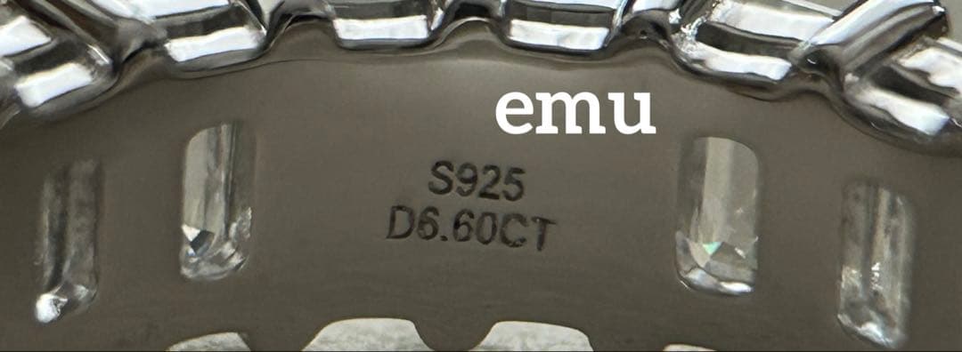 最高級モアサナイト / リング3点，お纏め