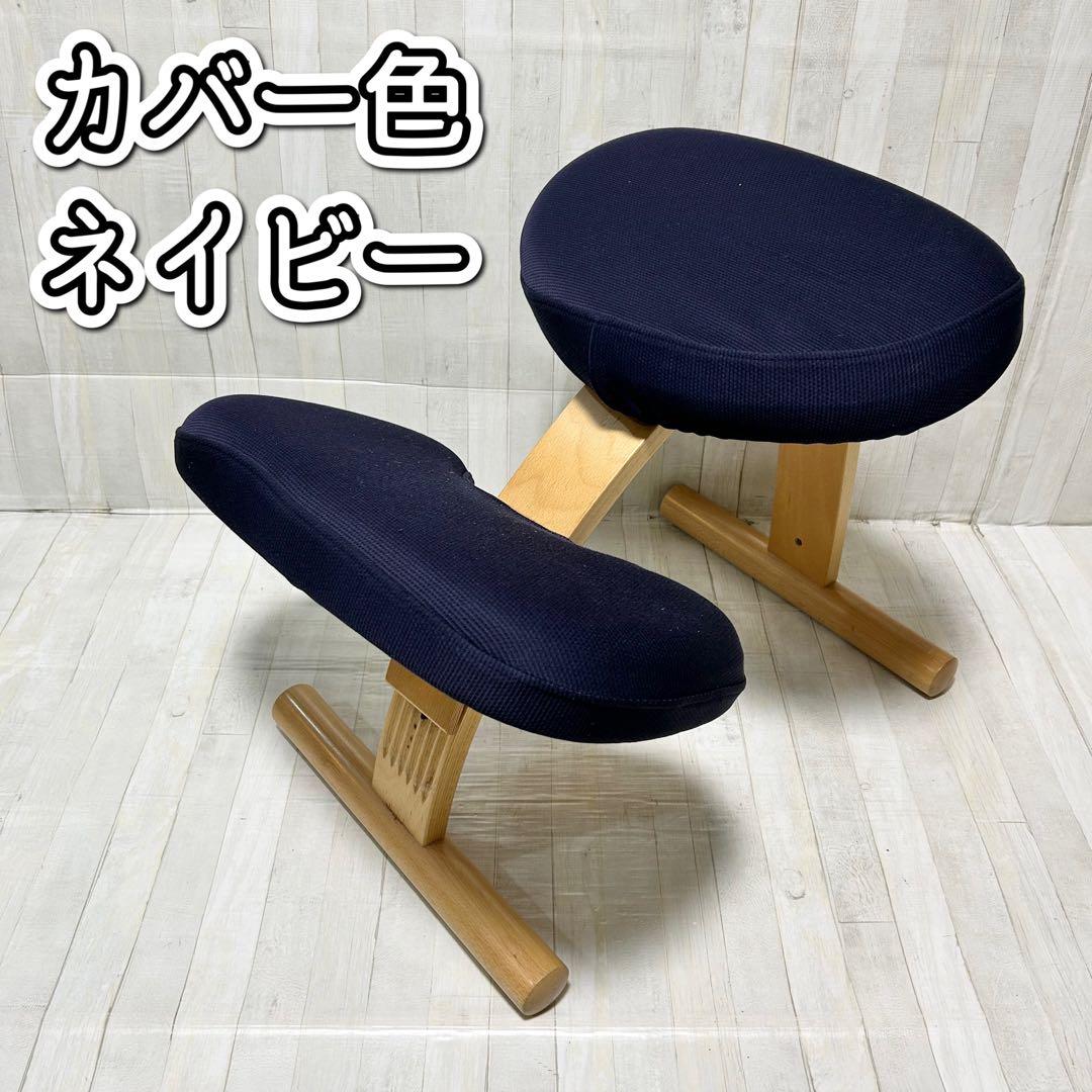 バランスイージー：ブラウン（カバー付き、ネイビー）