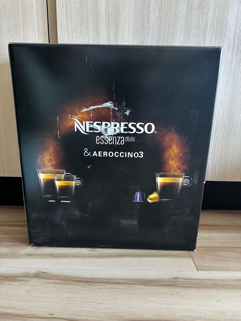 ネスプレッソ　エッセンサミニ　ピアノブラック　エアロチーノ3 バンドルセット