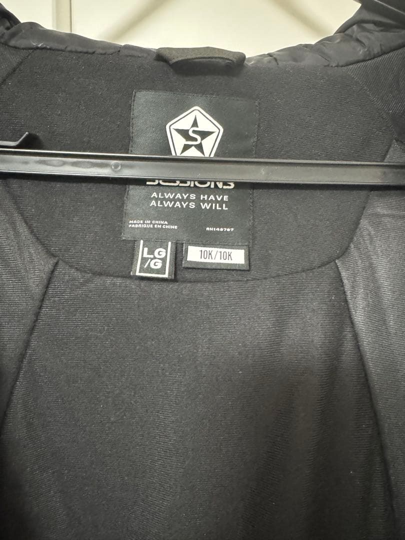 SESSIONS ブラックジャケット