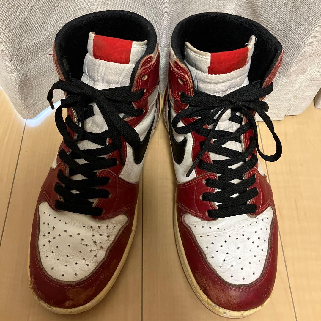 ❤*︎様 普通に履ける！！　airjordan1 オリジナル　シカゴ　85年製