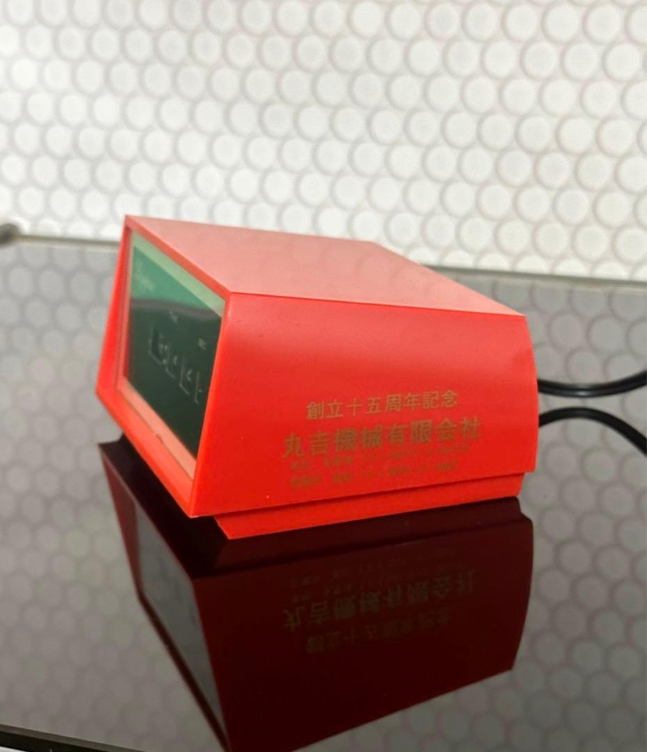 レトロポップ　ドラム式時計　デジタルクロック　置き時計　パタパタ　スペースエイジ