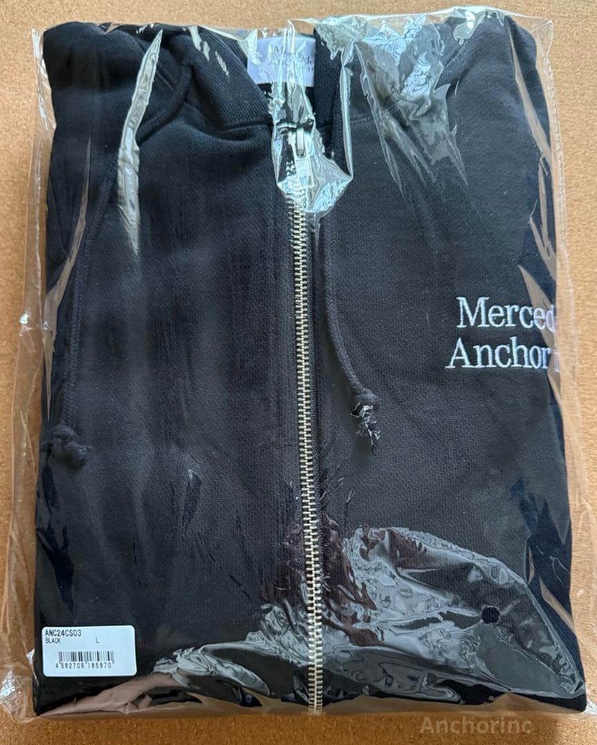 Mercedes Anchor inc. スウェット ジップアップ パーカー