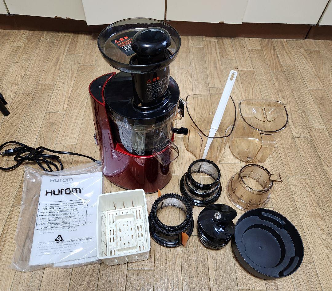 【極美品】HUROM ヒューロム スロージューサー H-AA-RBA17
