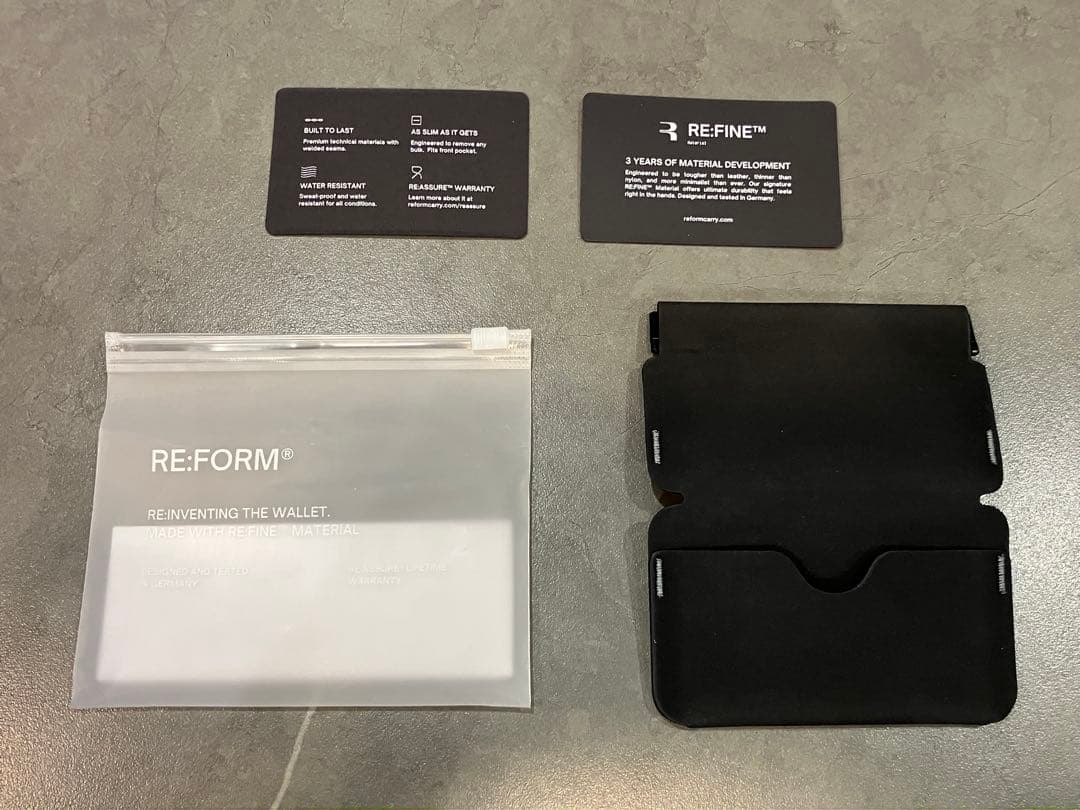 【its_um_ray】【未使用品】RE:FORM ®︎ 01スリーブ