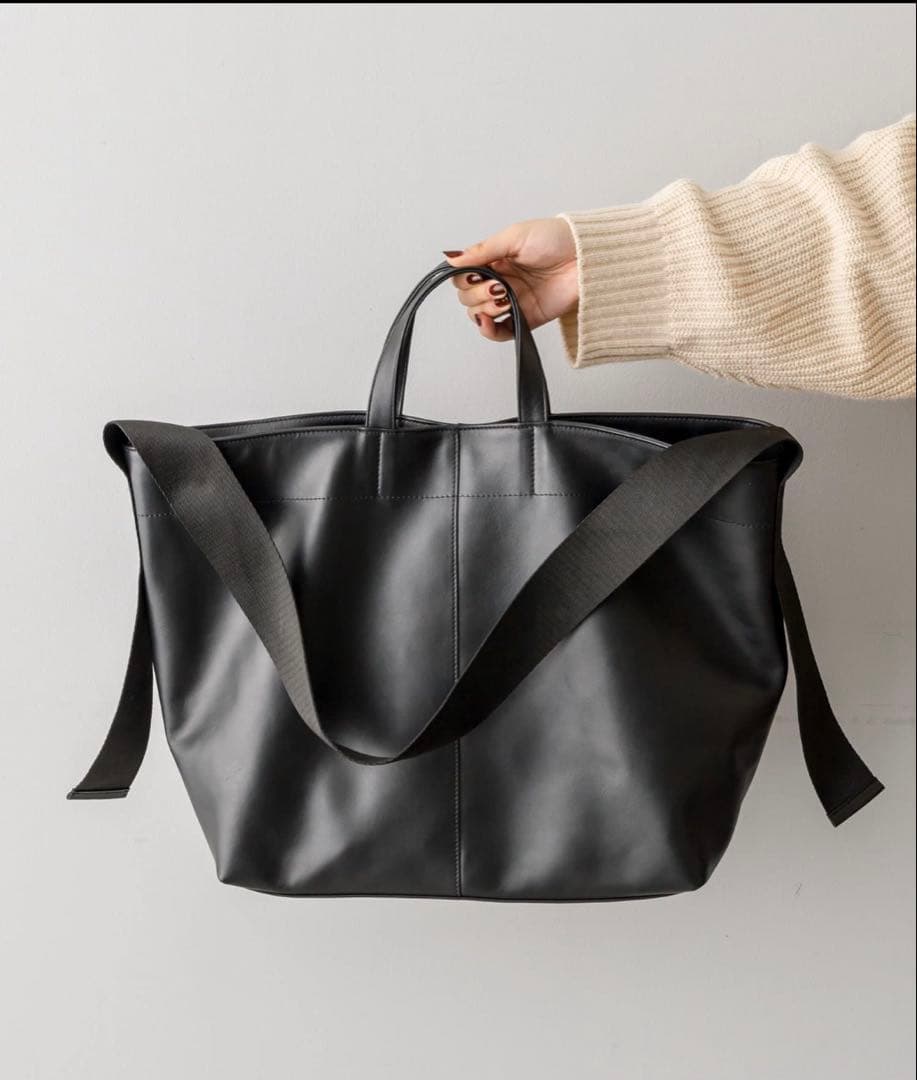 ear PAPILLONNER ワイドテープトートバッグLサイズ