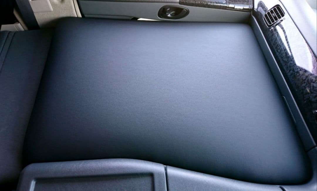 【新品】07スーパーグレート★フラット助手席 ブラックレザー★支柱キット付属