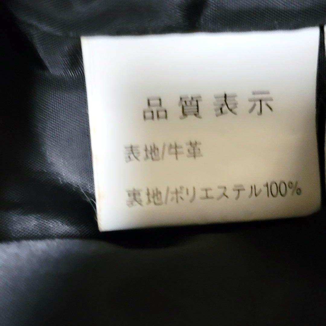 NANKAI シングル レザー ライダースジャケット 取り外し可能ライナー付き