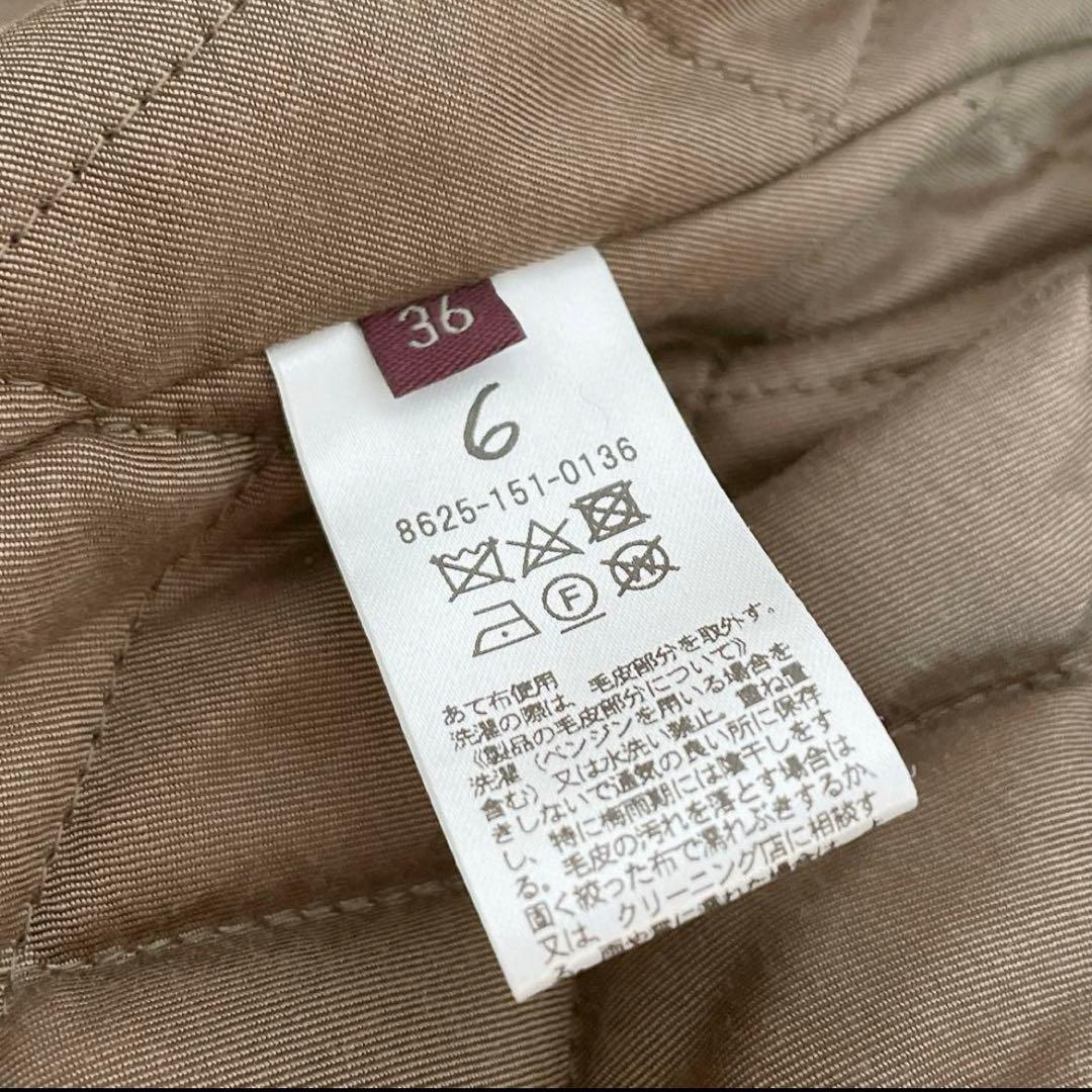 【新品】6(ROKU) BOA COLLAR ZIP COAT ボアコート