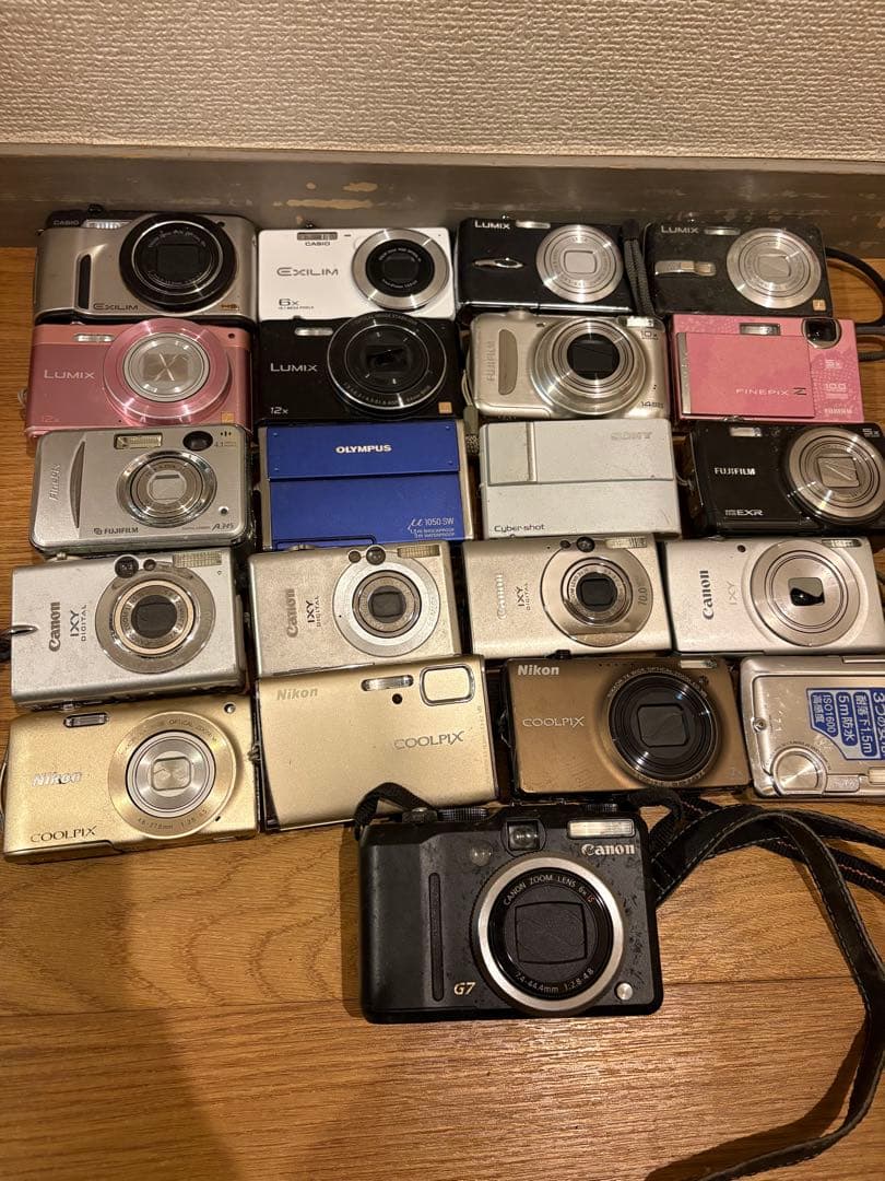 コンパクトデジタルカメラセット まとめ　21台