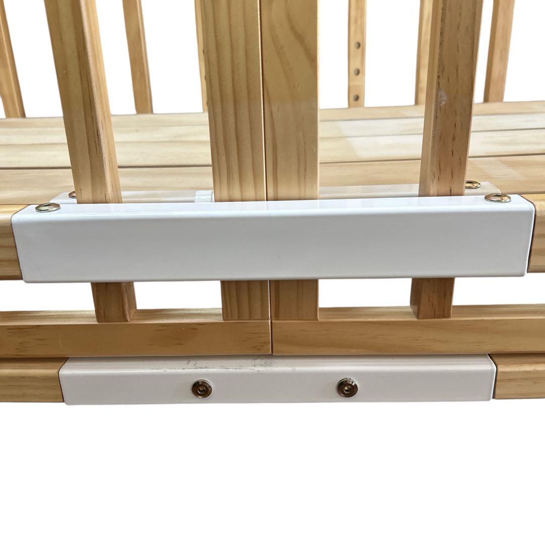 ✨良品✨大和屋 ベビーベッド そいねーるⅢ ナチュラル