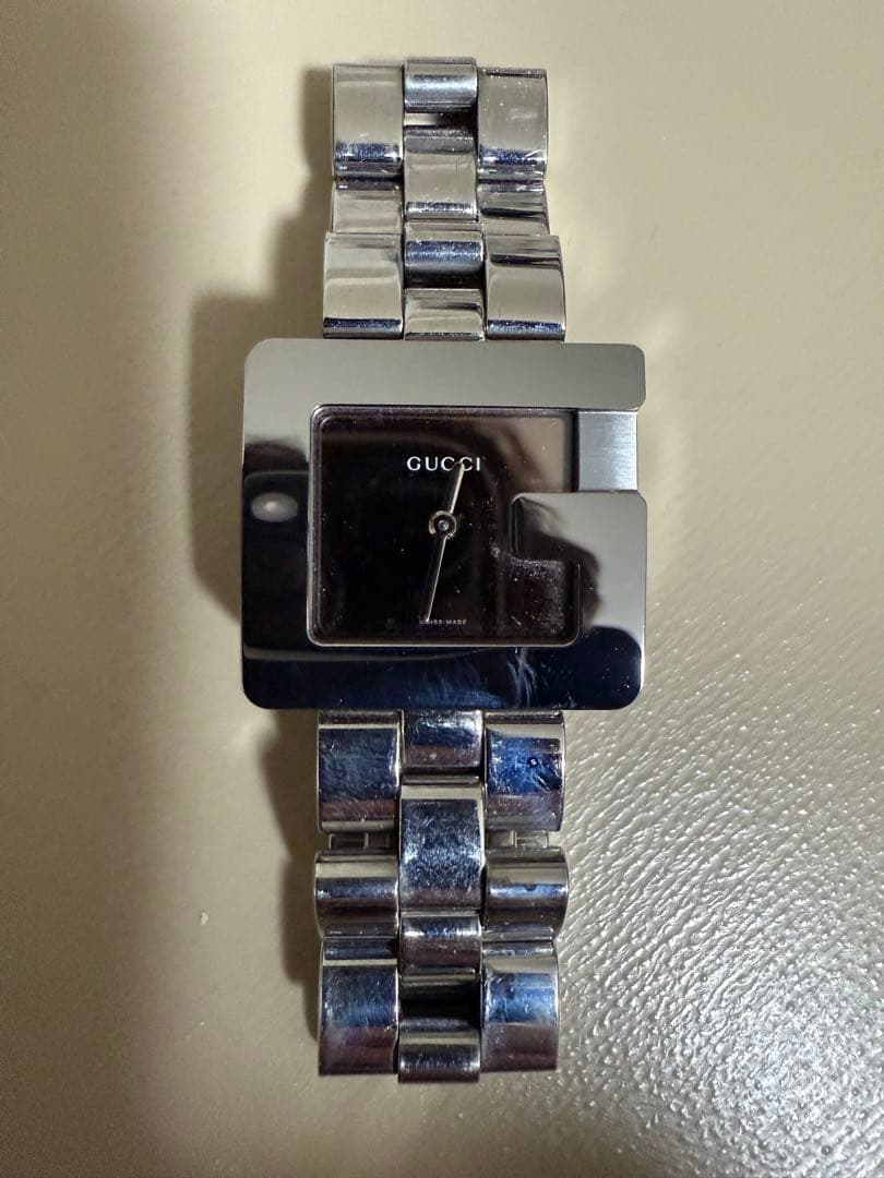 GUCCI 時計　Bezel Watch ブラウン/シルバー