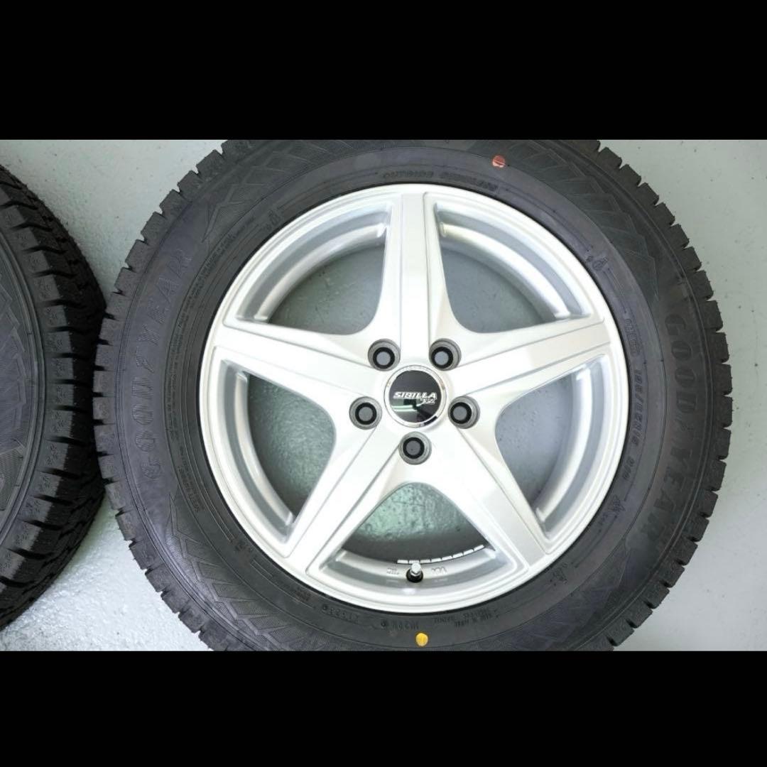 【ほぼ未使用】シビラ アイスナビ8 スタッドレス 195/65R15 プリウス等