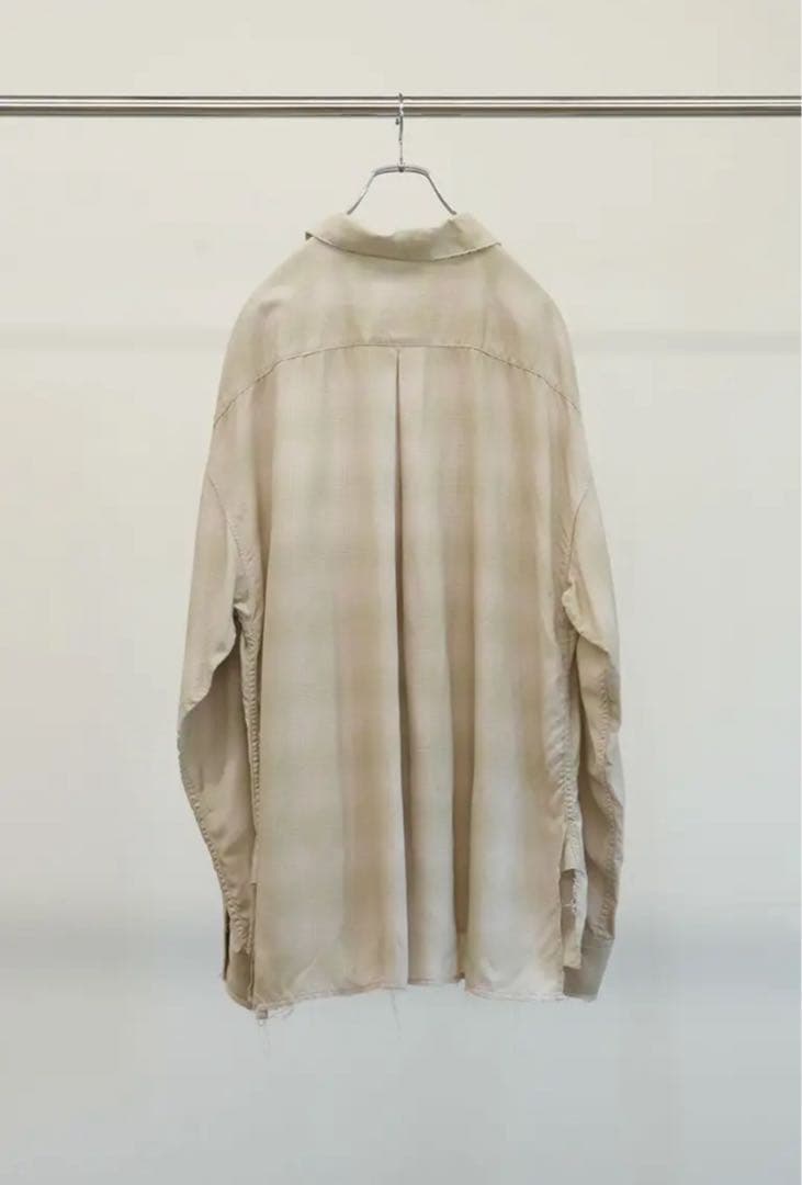 アンセルム　OMBRECHECK SHIRT | PINK サイズ　1