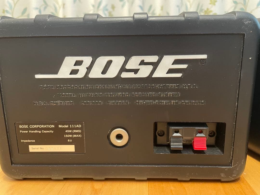 BOSE 111AD スピーカー 2個セット