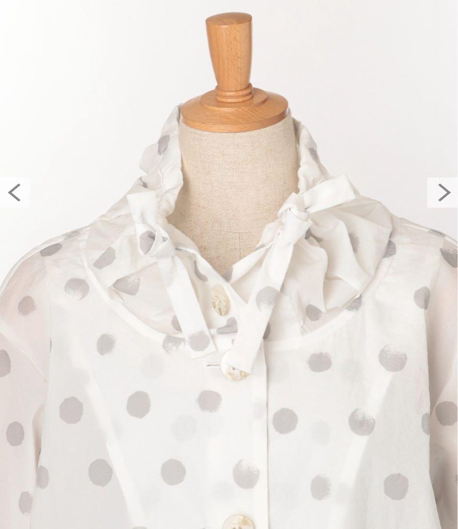 センソユニコ　慈雨　ストレッチワッシャードット はおり