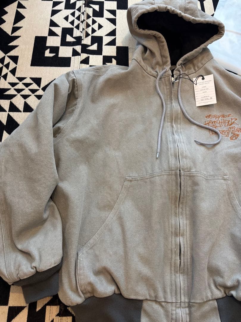HENRY HAZE フード付きジャケット L グレー