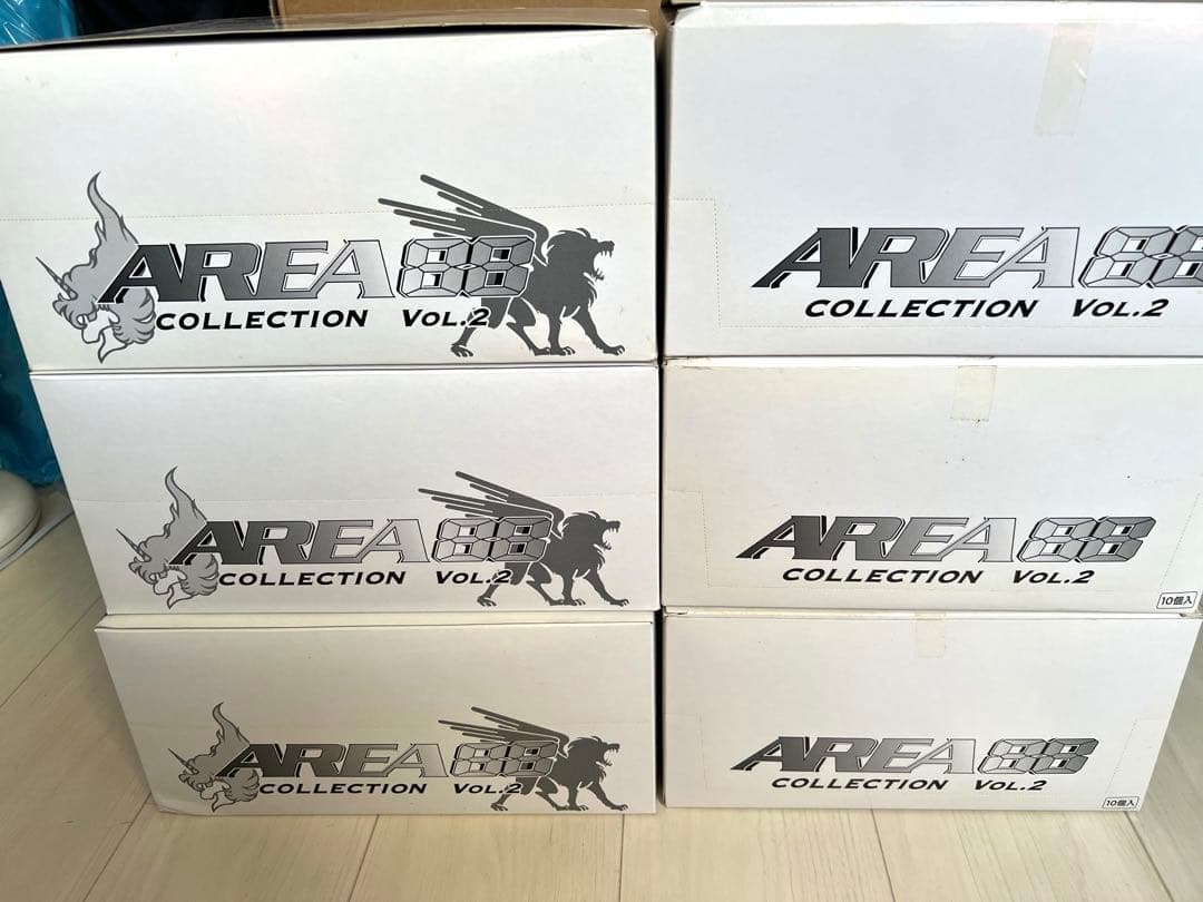 未開封 ありAREA88 エリア88 コレクションVOL.2 組立キット6箱