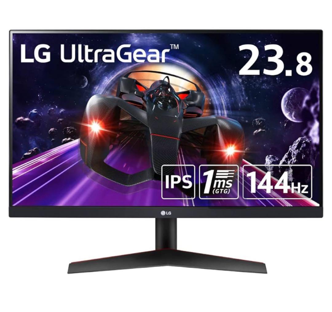 LG UltraGear 23.8インチ IPSモニター