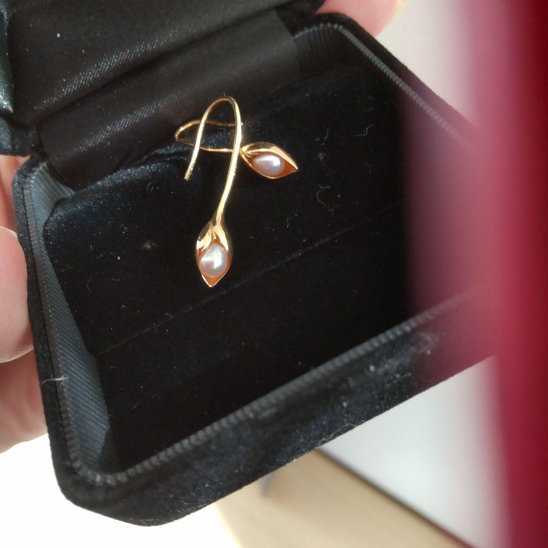 M*n様 【Mirry Tonpson様】k18　ベビーパール　ピアス　太フック