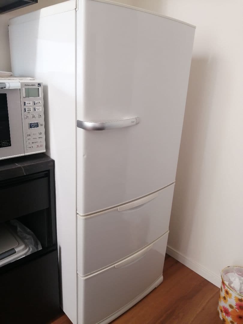 スミレ（送料&設置費込）AQUAノンフロン冷凍庫&冷蔵庫