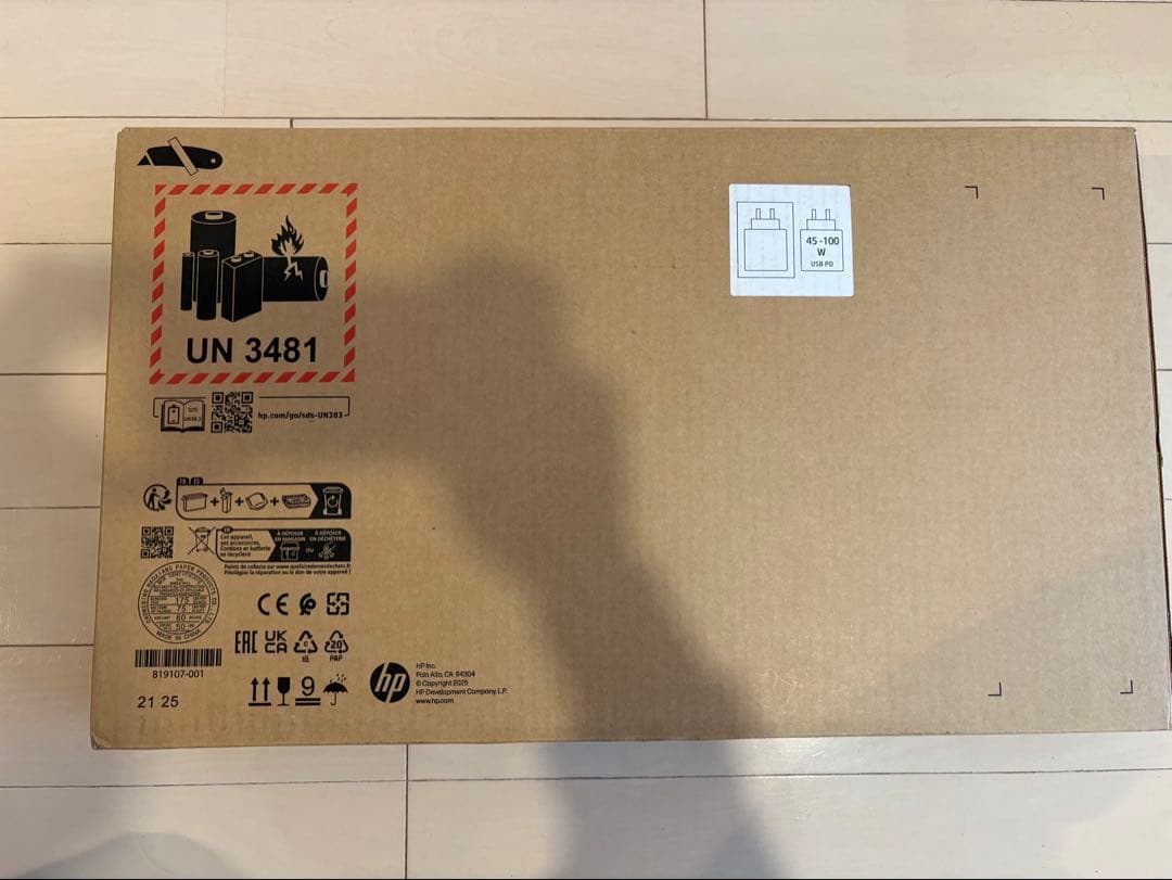 kumasan様用　ノートPC HP メモリ16GB SSD 512GB