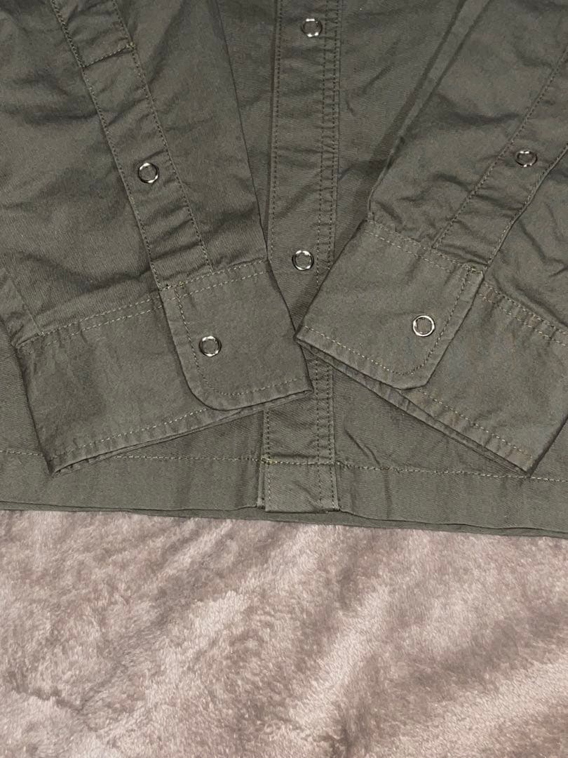 90s 00s OLD STUSSY ヴィンテージ 紺タグUSA製 ワークシャツ