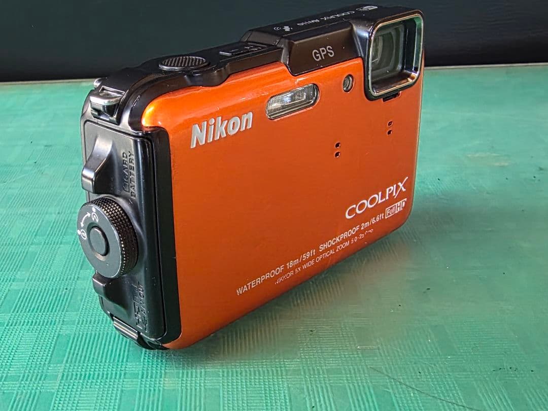 Nikon COOLPIX AW120 オレンジ 防水デジタルカメラ