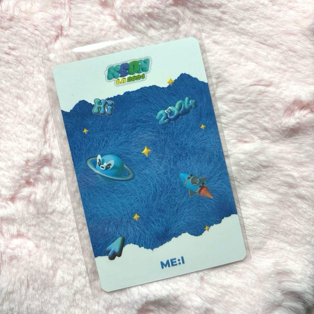 ME:I ミーアイ 佐々木心菜 KCON 2024 LA オンライン トレカ