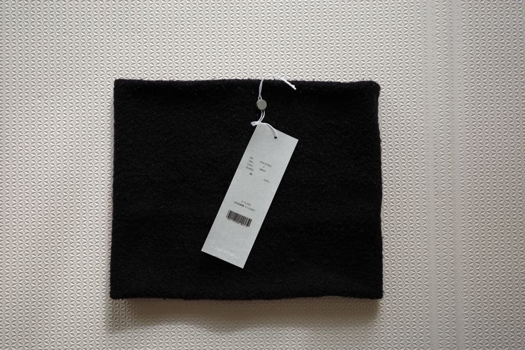 【美品】COMOLI コモリ シルクフリース ネックウォーマー