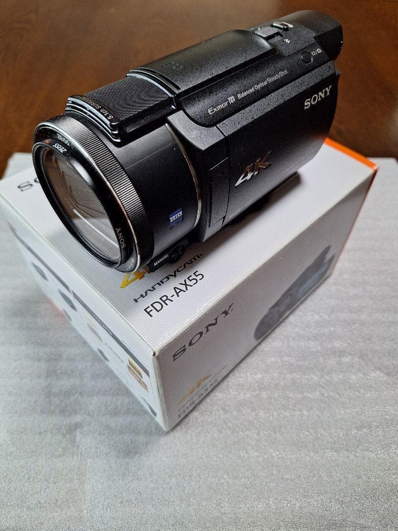 SONY Handycam FDR-AX55 4Kビデオカメラ本体 美品