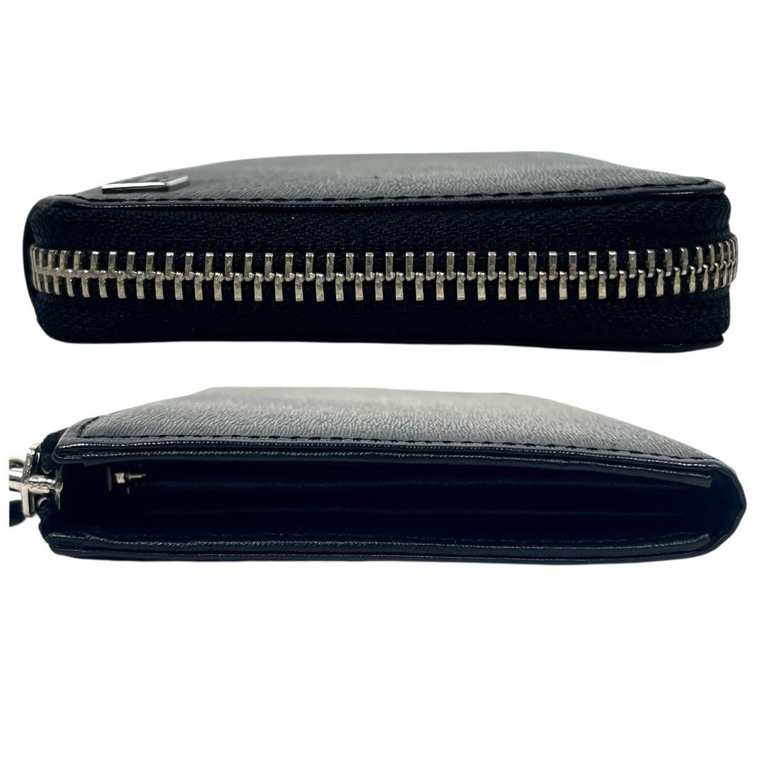 ポーター　長財布　展示品　カレント　Ｌ字ファスナー　ロゴプレート　ブラック