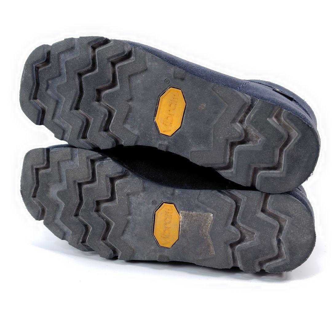 クラークス ワラビー BEAMSBOY別注 24.5 ゴアテックス ネイビー