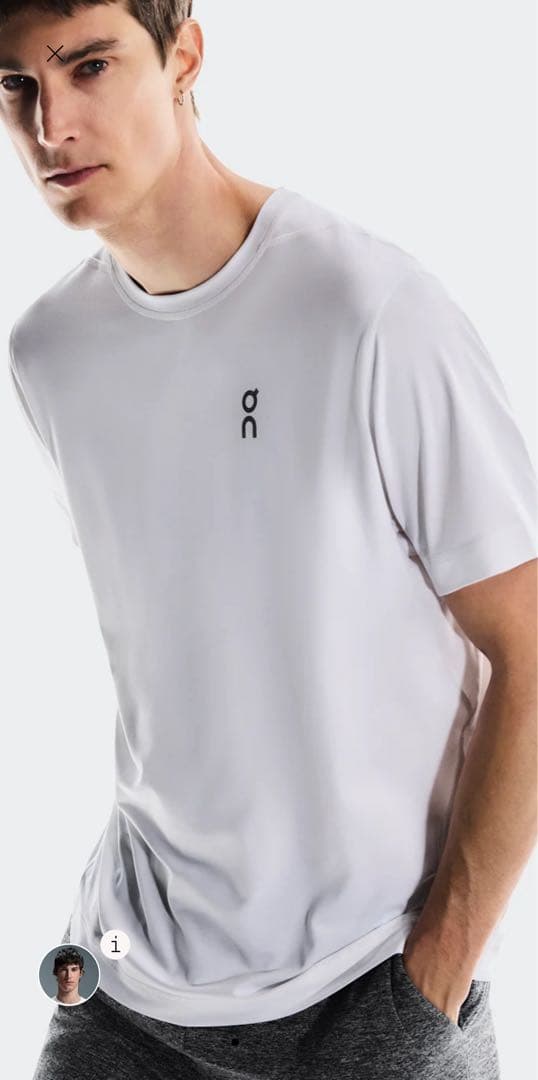 【ON】ーCourtside-T , 色:ホワイト, Size:M