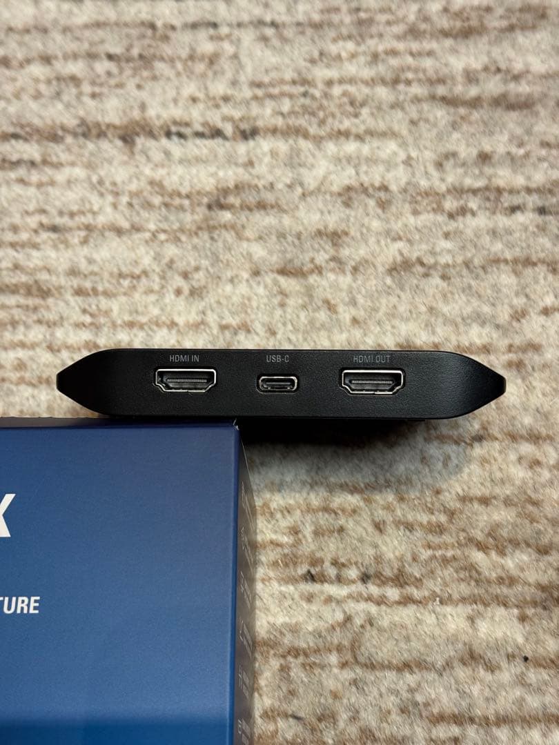 【新品同様】elgato 4K X ゲームキャプチャー 美品