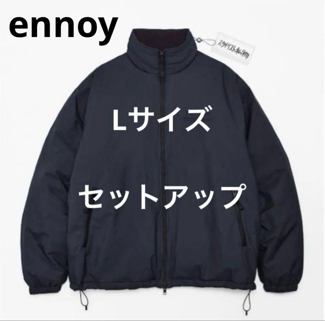 ennoy NYLON PADDED jkt 22aw中綿ジャケット　上下セット