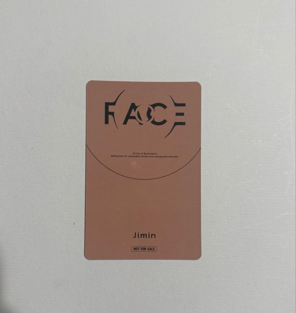 BTS ジミン FACE ユニバ 当選 ラキドロ トレカ