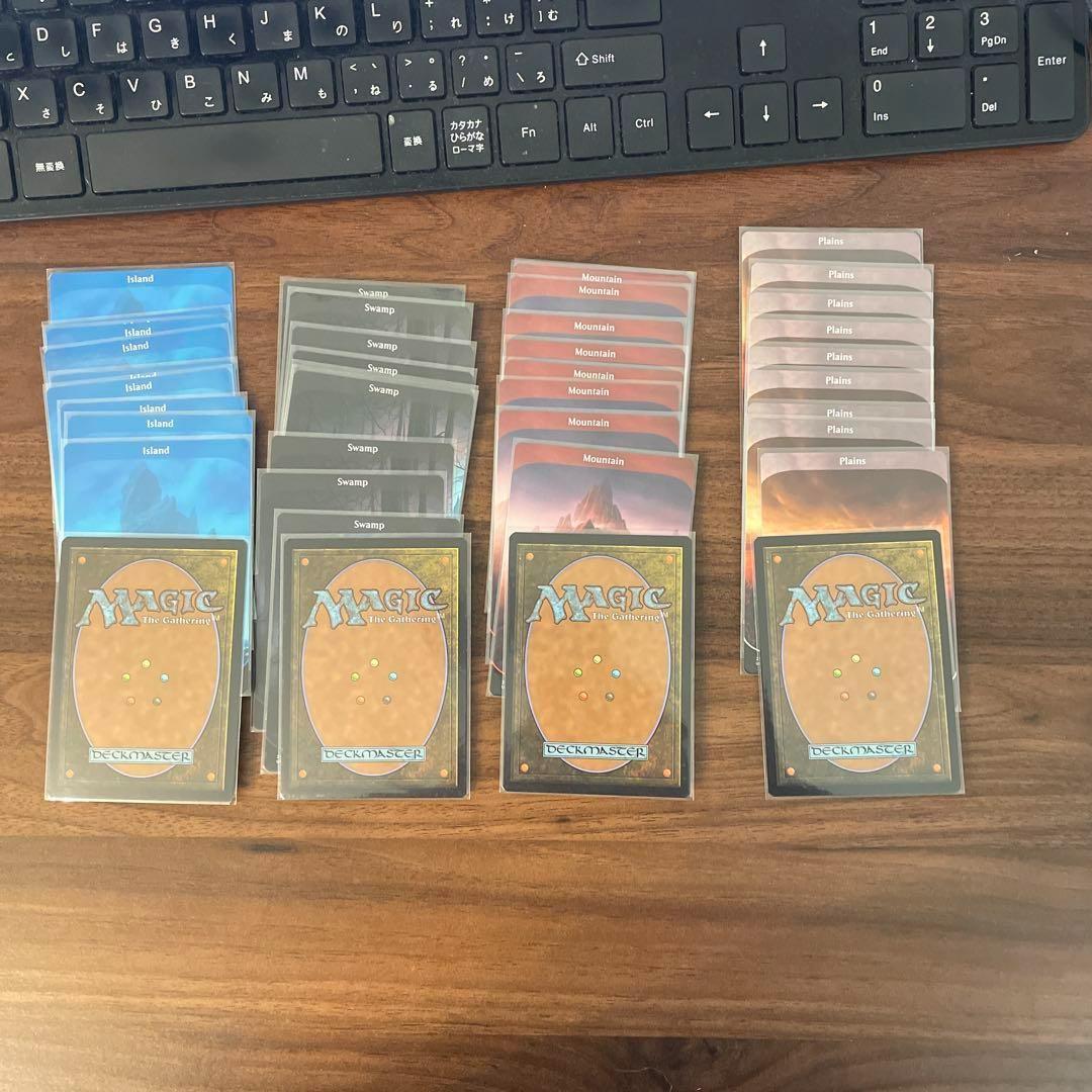 MTG EN フルアート UST 基本土地10枚x4種 1970072