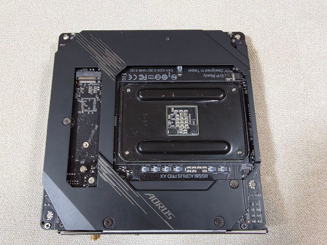 Ryzen 7 5700X3D + B550I AORUS PRO AX セット