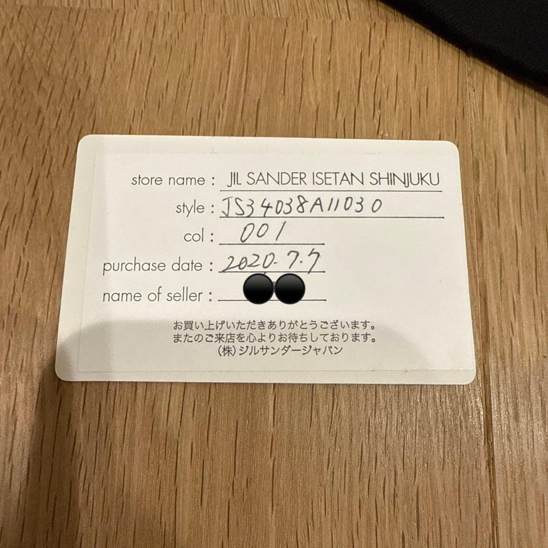 新品未使用　JIL SANDER バンブーフラットミュール　37