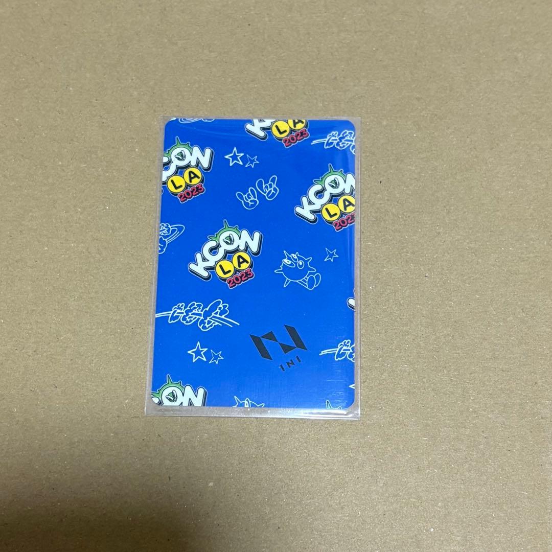 INI 木村柾哉 KCON LA 2023 トレカ