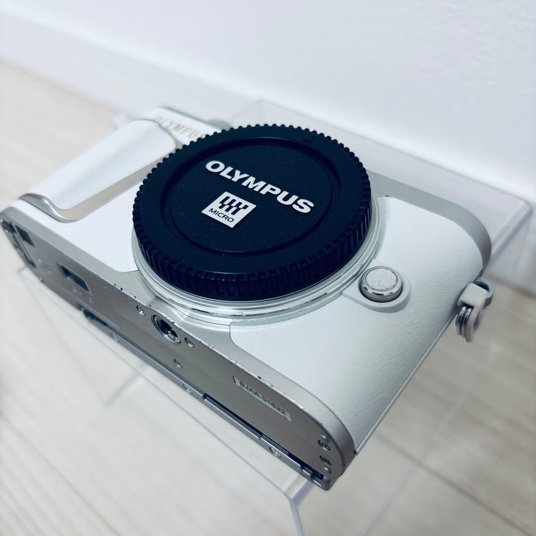 OLYMPUS PEN E-PL10 ホワイト レンズセット