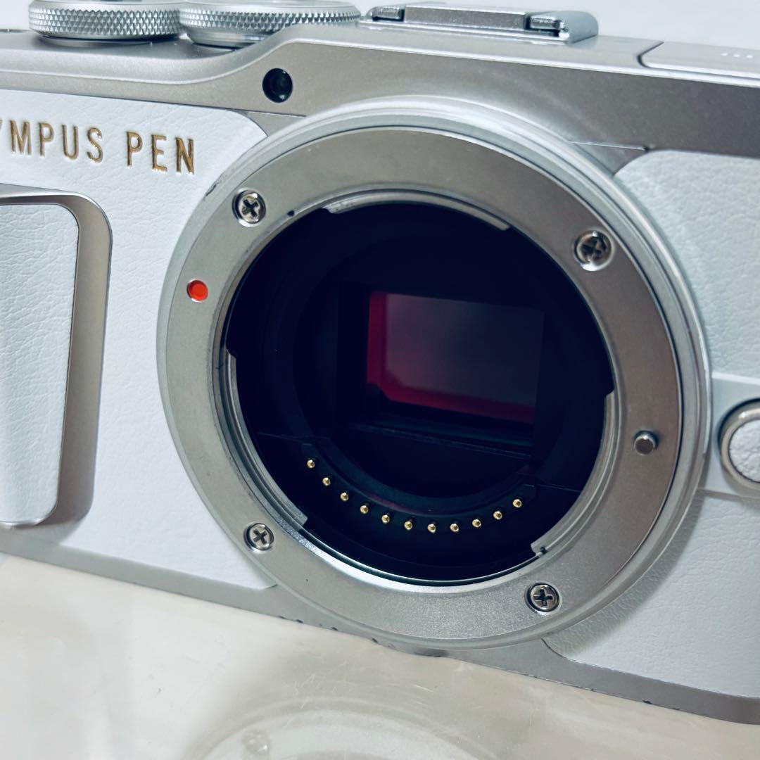 OLYMPUS PEN E-PL10 ホワイト レンズセット