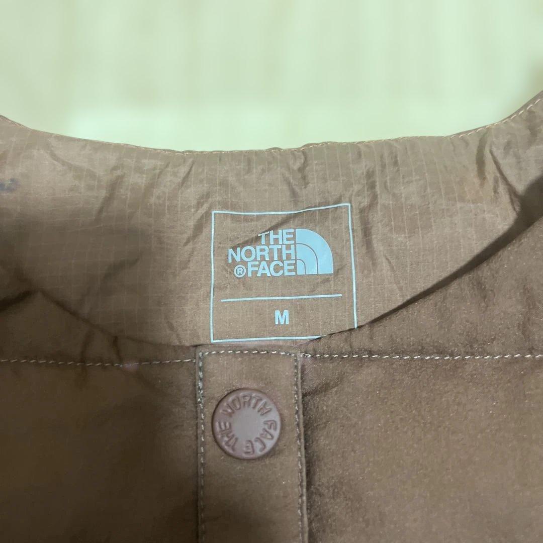 ノースフェイス　ウィンドストッパー ゼファーシェル カーディガン ブラウン