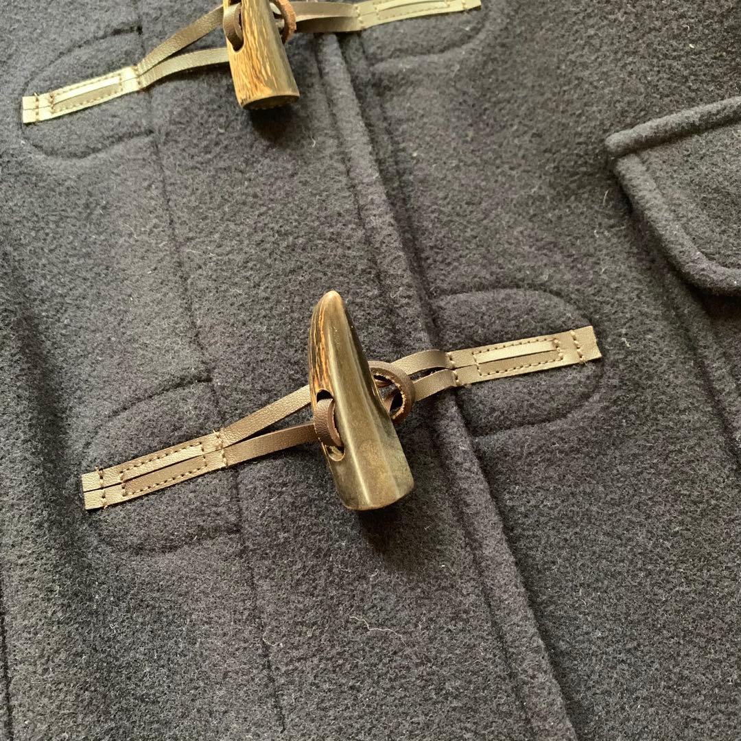 マッキントッシュロンドン メルトンウール ダッフルコート 40 ネイビー